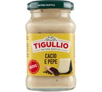 Star Tigullio Roman Cacio e Pepe Pesto Sauce - Traditional Italian Recipe, Aged Pecorino Romano Cheese and Freshly Ground Black Pepper, 185g, New, Italy