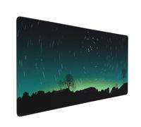 Star Tracks Gaming Mouse Pad (1000x500mm) | Stitched Edges & Easy-Clean Surface for Home and Office Use