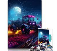 Star Tractor Jigsaw Puzzles for Teenagers 1000 Piece Puzzle,Challenging To Complete But Fun And Humorous Educational Game for Birthday 50x75cm
