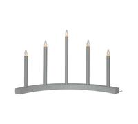 Star Trading Accent advent candle grey