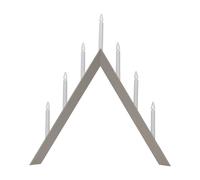 Star Trading Arrow advent candelabra 64.5 cm Beige