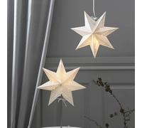 STAR TRADING Bobo paper star, 7-pointed, white, Ø 34 cm