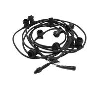 Star Trading Connecta light string E27 7.35 m Black