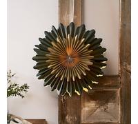 STAR TRADING Crystal decorative star paper no socket green