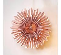 STAR TRADING Crystal decorative star paper no socket magenta