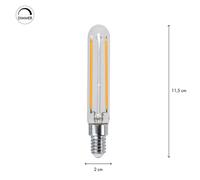 STAR TRADING E14 LED bulb, 3.3 W, T20 filament LED bulb, 2,700 K, Ra90, dimmable