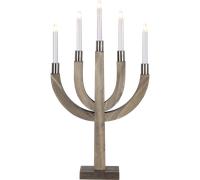 Star Trading - Elias Candlestick, Brown - Brown