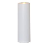 Star Trading - Flamme Pillar Candle LED Outdoor White, 32,5 cm - White