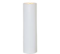 Star Trading - Flamme Pillar Candle LED Outdoor White, 37,5 cm - White