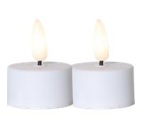 Star Trading - Flamme Tealight LED, 2-pack - White