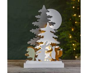 STAR TRADING Forest Friends LED light, hare, fox, hedgehog