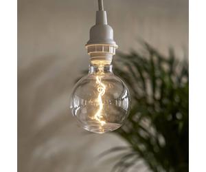 STAR TRADING Globe LED bulb G95 E27 1 W 2,200 K filament look