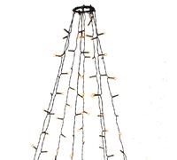 Star Trading Golden string lights warm white Green