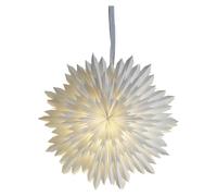 Star Trading Ice advent star Ø50 cm White
