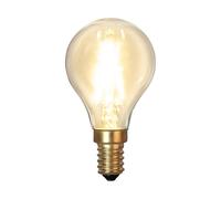 STAR TRADING LED bulb E14 P45 filament 1.5W 2,100 K 120 lumens