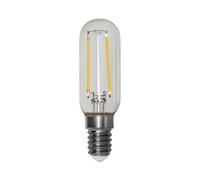 STAR TRADING LED bulb T25, E14, clear, filament LED bulb, 1.8 W, 2,700 K