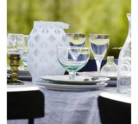 STAR TRADING LED lantern Flame Lantern, white, height 23 cm