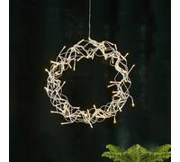 STAR TRADING LED wreath Curly, warm white, Ø 30 cm