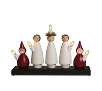 Star Trading Lucia Choir candle arch white-red
