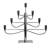 Star Trading - Milano Candle Holder, Chrome - Chrome