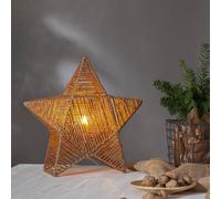 STAR TRADING Rappe decorative star, paper strings, standing