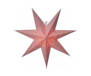 Star Trading Romantic table star 54 cm Pink