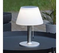 STAR TRADING Solia LED solar table lamp with pull switch