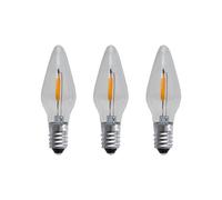 Star Trading Spare lamp E10 LED filament soft glow 3-pack 0.5W 1900K non-dimmable
