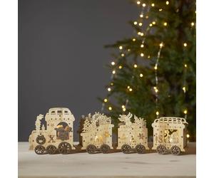 STAR TRADING Yuletide LED decorative light as a Christmas train