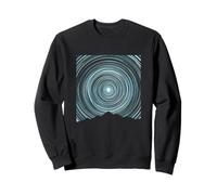 Star Trails Polaris Night Sky Photography Art Sweatshirt