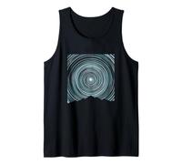 Star Trails Polaris Night Sky Photography Art Tank Top