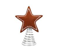 Star Tree Topper for Christmas - Holiday Felt Tree Topper Centerpiece,Festival Christmas Ornaments for Backyard School Apartment Living Room Garden Hotel Balcony