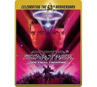 Star Trek 5 (V) - The Final Frontier (Limited Edition 50th Anniversary Steelbook) [Blu-ray] [2015]