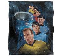 Star Trek Among the Stars Silky Supersoft Blanket