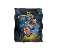 Star Trek Among The Stars Silky Touch Super Soft Throw Blanket 152 X 127 cm Star Trek White One Size