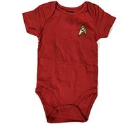Star Trek Baby Bodysuit Romper Infant Shirt Clothes (12-18 Months, Red)