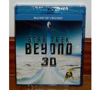 STAR TREK Beyond Blu-Ray 3D + Blu-Ray New Spanish Sealed (Unopened) R2