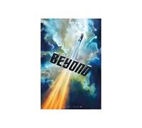 Star Trek Beyond Clouds Maxi Poster, Wood, Multi-Colour, 91.5 x 61 x 0.02 cm