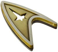 Star Trek Beyond Replica 1/1 Magnetic Starfleet Command Division Badge Quantum Mechanix Replicas