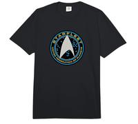Star Trek Beyond Starfleet Patch Comfort Colors Adult Heavyweight T-Shirt