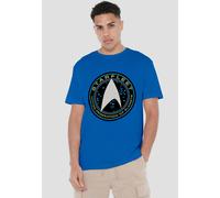 Star Trek Beyond Starfleet Patch T-Shirt, Royal | Size: 3XL Star Trek Royal 3XL