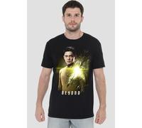 Star Trek Beyond Sulu Poster T Shirt, Black Star Trek Black 4XL
