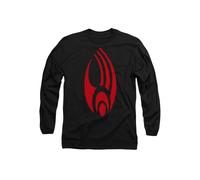 Star Trek Borg Logo Long Sleeve T-Shirt, Black | Size: XL Star Trek Black XL