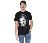 Star Trek Captain Kirk Portrait Unisex T Shirt, Black, X-Large