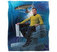 Star Trek Captain's Chair Silky Supersoft Blanket