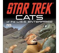 Star Trek: Cats 2025 Wall Calendar