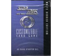 STAR TREK CCG WHITE BORDER 1994 ALPHA PREMIERE SEALED STARTER DECK