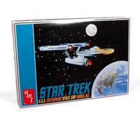 AMT Round2 1/650 Star Trek Classic U.S.S. Enterprise Plastic Model Kit, USS Enterprise NCC 1701