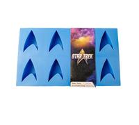 Star Trek™ Commbadge Ice Cube Tray - Makes 8 Fun Novelty ice Cubes - Officially Licensed Star Trek™ Merchendise