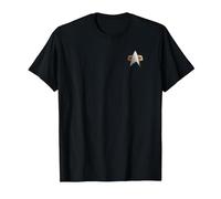 Star Trek Deep Space 9 Command Emblem T-Shirt, Men, Black, 4X-Large